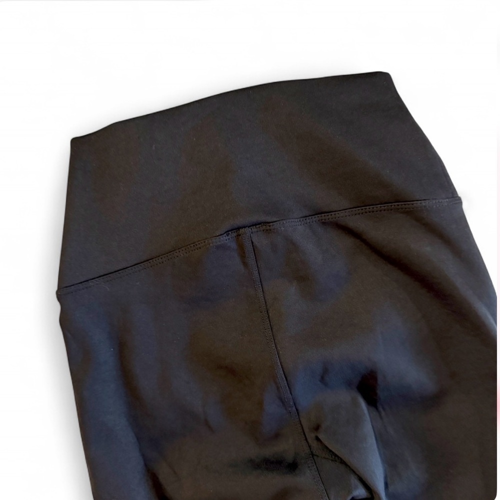 Héros Activewear The High Active Black Legging Sz Small - Luxury Italian Scuba - Picture 7 of 9